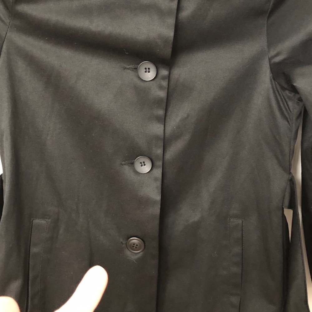 Black Repetto trench size 7/8 - Picture 4 of 11